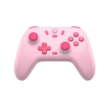 Belaidis žaidimų valdiklis GameSir T4n Lite Pink — suderinamas su Nintendo Switch, Bluetooth belaidis ryšys, judesio palaikymas