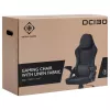 Deltaco DC130 žaidimų kėdė Soft Woven Mesh juoda (GAM-180)
