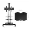 Lentynėlė ženklų ekranui ONKRON APT1551-B, ABS ir plienas, 460×320×20 mm, juoda