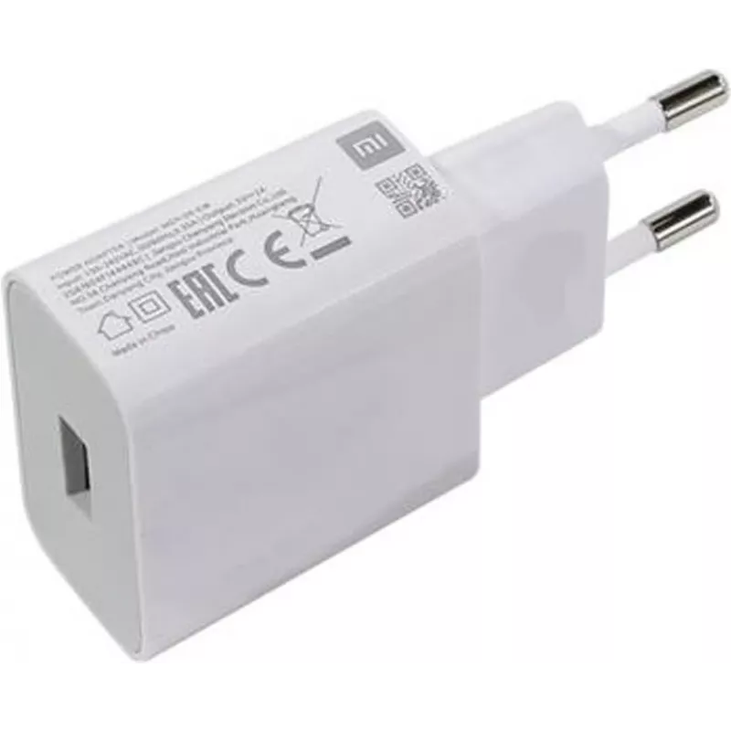 Sieninis įkroviklis Xiaomi MDY-09-EW 1x USB-A 2A, vieno prievado USB-A 2.0A išvestis