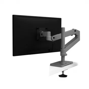 Ergotron LX Pro - Tvirtinimo rinkinys (Monitoriaus ranka) - LCD ekranui - tvirtinimas per angą, aukštas stulpas - Aliuminis - Tamsiai pilka - Ekrano dydis: iki 86,4 cm (iki 34 colių)