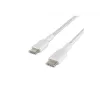 Pintas laidas USB-C USB-C 1 m baltas