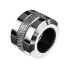 Alphacool Eiszapfen Pro Connector 16mm Hardtube Fitting G1/4, 6-Pack - chromas