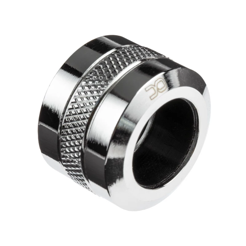 Alphacool Eiszapfen Pro Connector 16mm Hardtube Fitting G1/4, 6-Pack - chromas