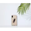 man and wood išmaniojo telefono dėklas iPhone XR, Indian Juoda, apsauginis kietas apvalkalas
