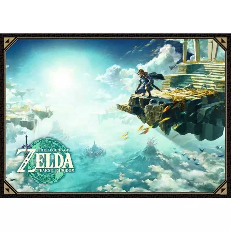 Dėlionė Ravensburger Zelda 1000 dalių – licencijuotas meno kūrinys, 1000 vnt.