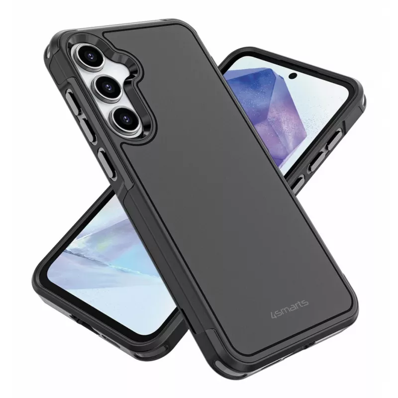 Cover 4smarts Galaxy A55 16.8 cm (6.6 inch) Juoda