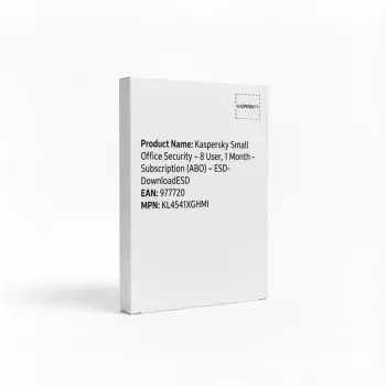 Kaspersky Small Office Security – 8 vartotojų, 1 mėnesiui - prenumerata (ABO) – ESD-DownloadESD