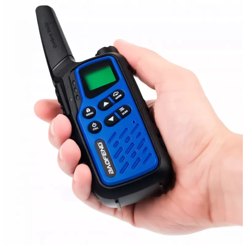 Walkie-Talkie Baofeng BF-T25E mėlynas, 2 vnt.