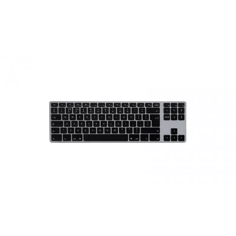 Klaviatūra aliumininė Mac Tenkeyless RGB Space Gray
