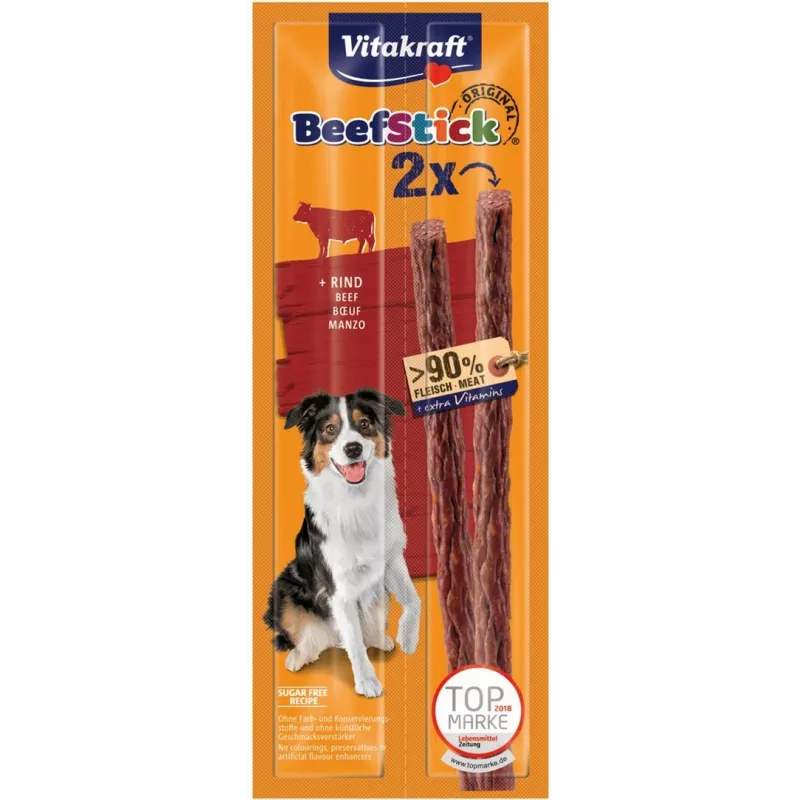 VITAKRAFT Beef Stick Beef - šunų skanėstas - 2 x 12g