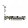DeLOCK PCI Express x16 kortelė į 4 x vidinius SFF-8654 4i NVMe atšakoms