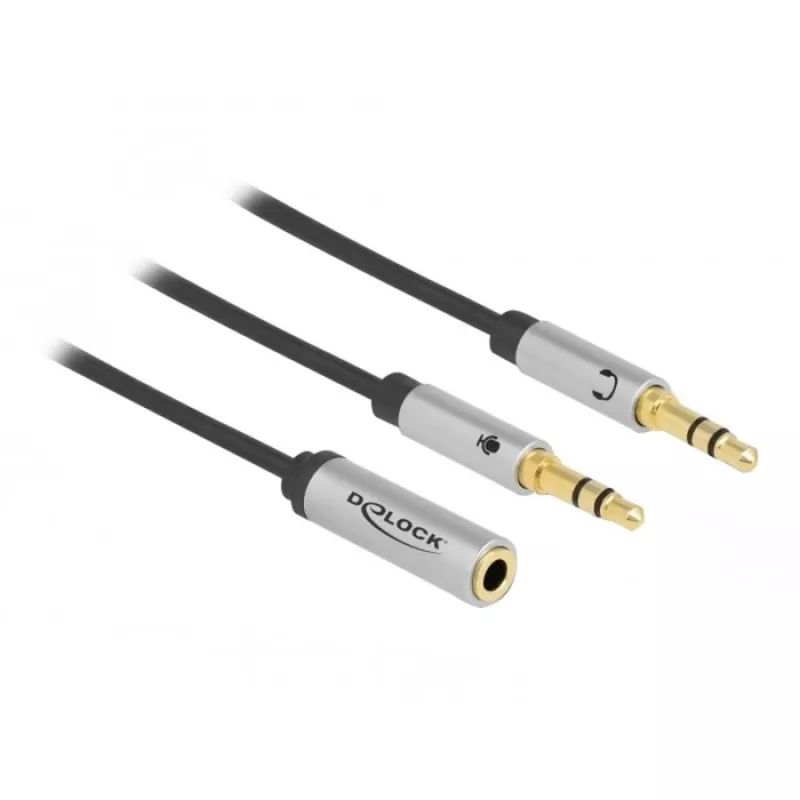 Delock 66740 jungiamumo priedas, juodas