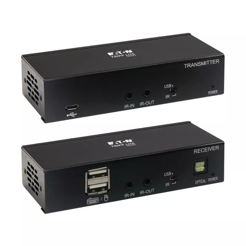 Eaton Tripp Lite Series USB-C į HDMI per Cat6 prailgintuvo rinkinys su KVM palaikymu, 4K 60Hz, 4:4:4, siųstuvas/imtuvas, USB, PoC, HDCP 2.2, iki 230 pėdų, TAA – vaizdo plėtra