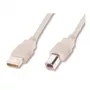 5M USB 2.0 laidas A-B / M-M pilkas klasikinis