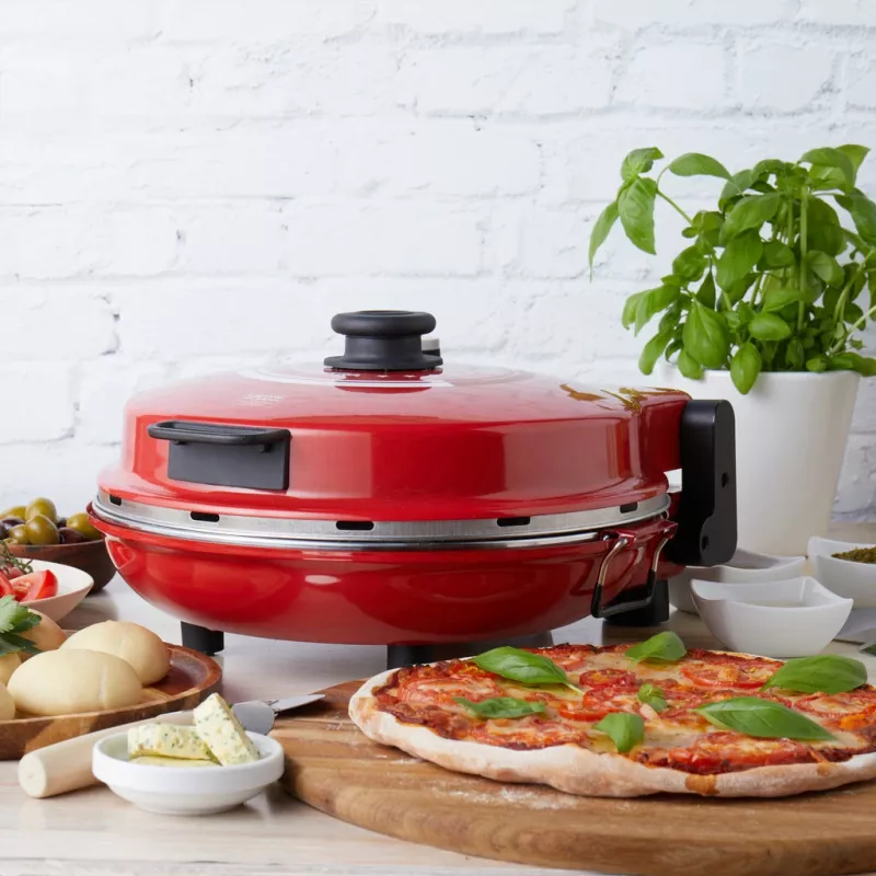 Picos krosnelė Petra PT5666VDE Bella Pizza 1200W nelimpantis paviršius, stalviršinė picos krosnelė