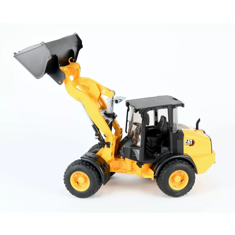 Kompaktiškas lankstus ratinis krautuvas BRUDER BR-02485 1:16 mastelio modelis, metalinis žaidimų automobilis