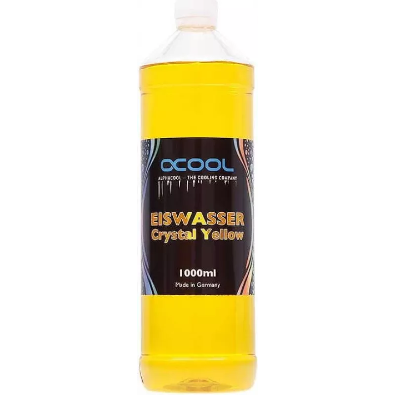 Alphacool Eiswasser Crystal ye 1000ml (18546)