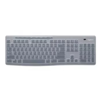 Logitech K120 APSAUGINIS DANGTELIS - N/A -WW - Klaviatūros apsauga - Silikonas - Permatomas