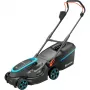 Akumuliatorinė vejapjovė PowerMax 37/36V P4A paruošta naudoti rinkinys, 36 voltų (2x18V) (juoda/pilka, 2x ličio jonų baterija 4,0Ah, POWER FOR ALL ALLIANCE)