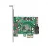 DeLOCK PCI Express x1 kortelė su 2 x USB 3.2 Gen 1 Type-A + 1 x vidinis 19 kontaktų lizdas