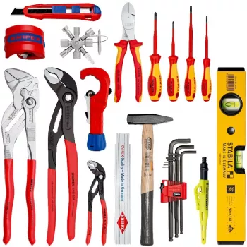 Kuprinės modulis Knipex X18 Sanitarinis patvarios konstrukcijos kompaktiško dydžio, skirtas įrankių laikymui