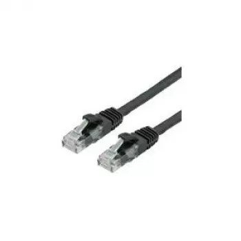 VALUE - komutacinis kabelis - RJ-45 (V) į RJ-45 (V) - 1,5 m - UTP - CAT 6a - Formuotas - Juodas (21.99.1485)