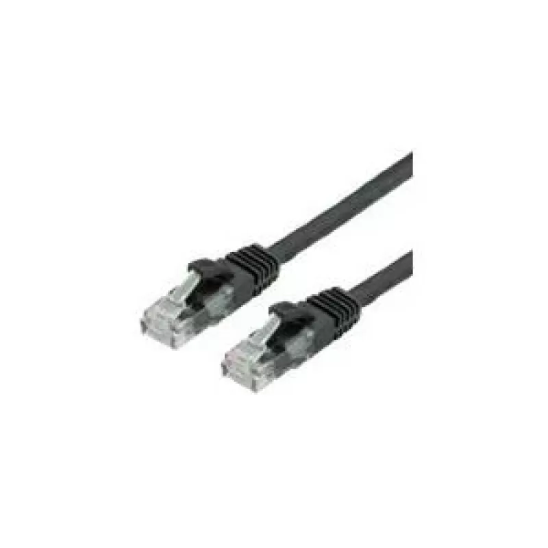 VALUE - komutacinis kabelis - RJ-45 (V) į RJ-45 (V) - 1,5 m - UTP - CAT 6a - Formuotas - Juodas (21.99.1485)