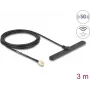 Universali tinklo antena DELOCK 96090 SMA jungtis 3 dBi 0.698–0.96 / 1.71–3.8 GHz 50 Ω linijinė vertikali