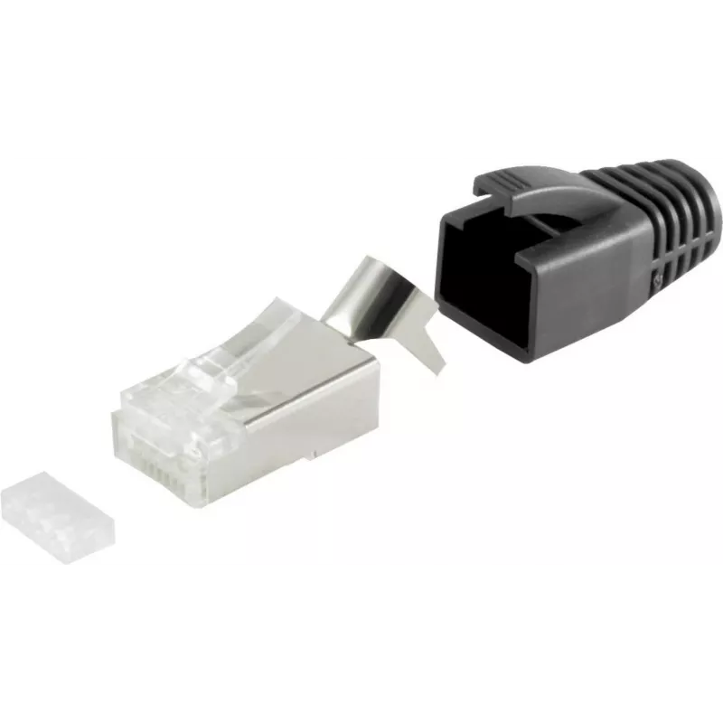 Laido jungtis RJ-45 S/CONN 72067-10S Juoda Balta