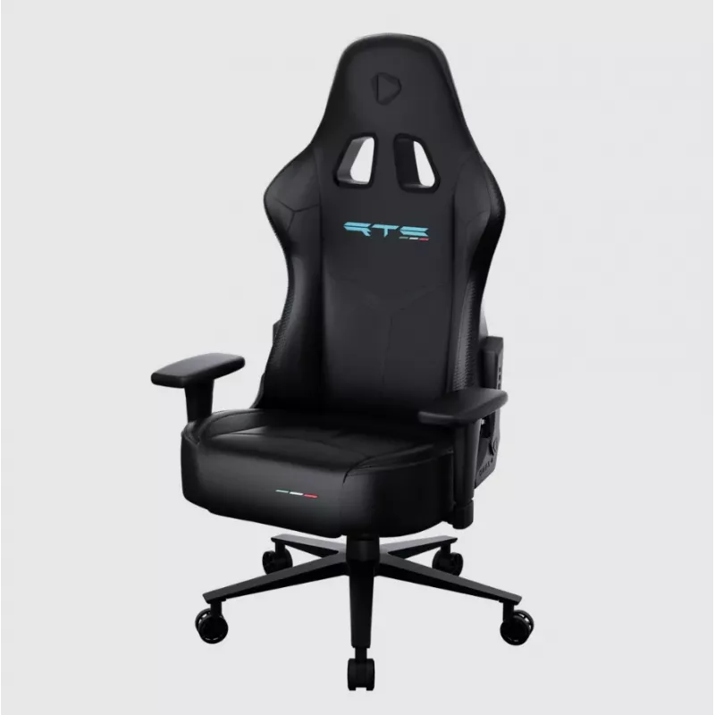 Žaidimų kėdė Onex RTC Embrace Hardcore Juoda — ergonomiškas dizainas, reguliuojamas aukštis ir atlošas