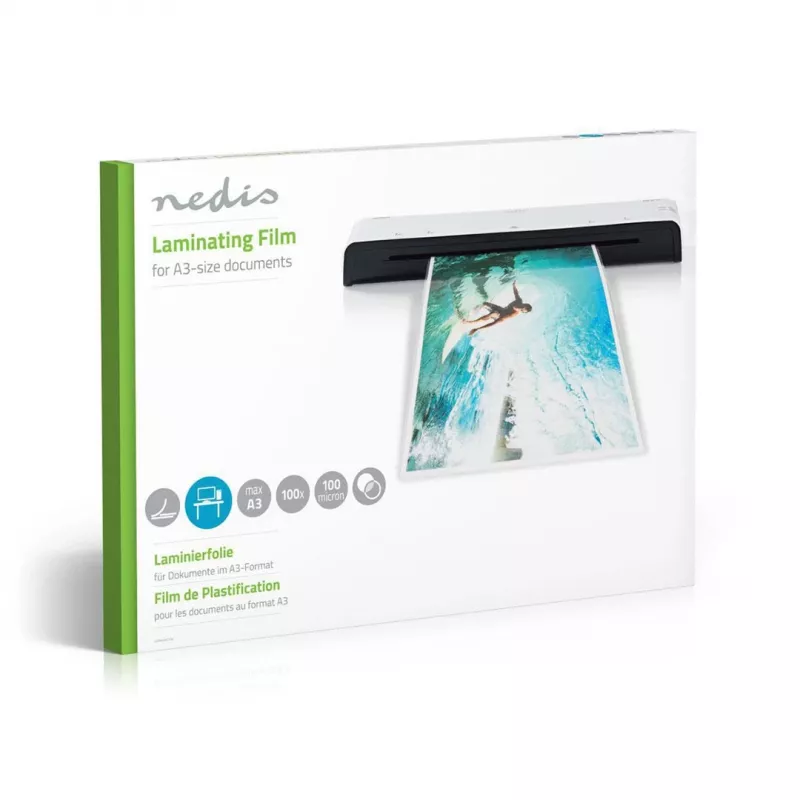 Nedis LAMIA3AT100 laminavimo plėvelė