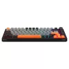 Savio ASTRAL BLACK JADE 3 SPALVŲ žaidimų klaviatūra USB QWERTY US International