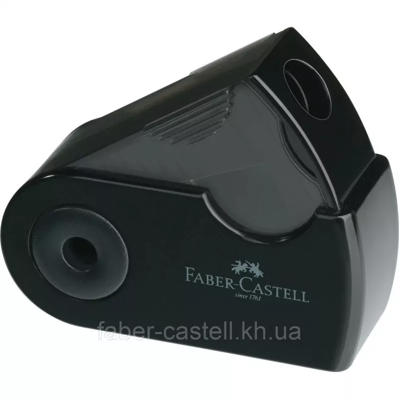 Rankinis pieštukų drožtukas Faber-Castell 182774 Juoda Mėlyna Rožinė