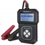 Qoltec skaitmeninis akumuliatorių testeris su LCD | Lenkiškas meniu | 12V | AGM | GEL | STD | 30-220AH