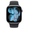 Laikrodis Series 11 GPS+Cellular 46mm Kosminė pilka aliuminio dėklas su juodu sportiniu dirželiu - M/L