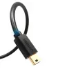 UGREEN Thunderbolt į miniUSB USB duomenų laidas 2 m juodas