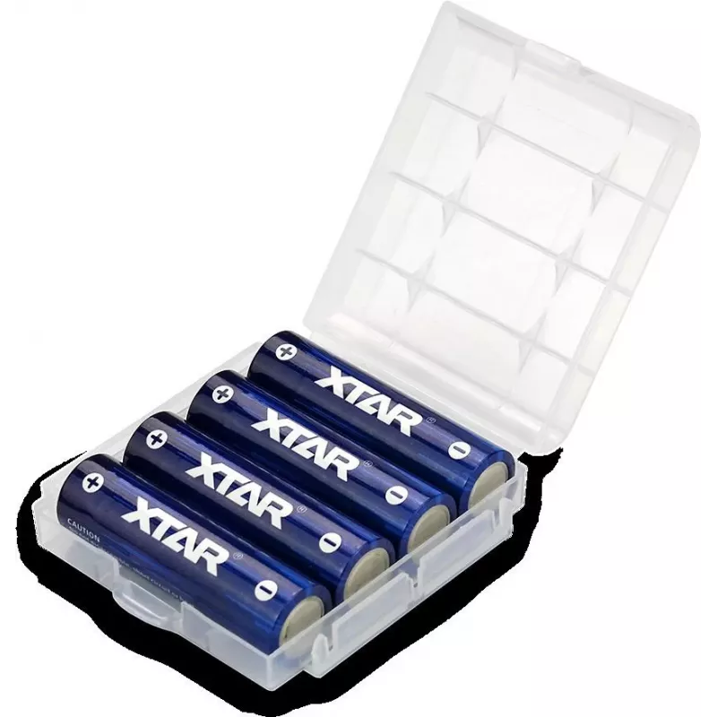 Įkraunama AA (R06) baterija XTAR 1,5 V 2500 mAh — 4 vnt. pakuotė su apsauga