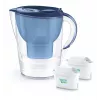 Vandens filtro ąsotis BRITA Marella XL su 2 mėlynomis MAXTRA PRO keičiamosiomis kasetėmis