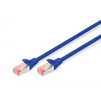 Tinklo kabelis Digitus CAT 6 S/FTP RJ-45 10 m Mėlynas