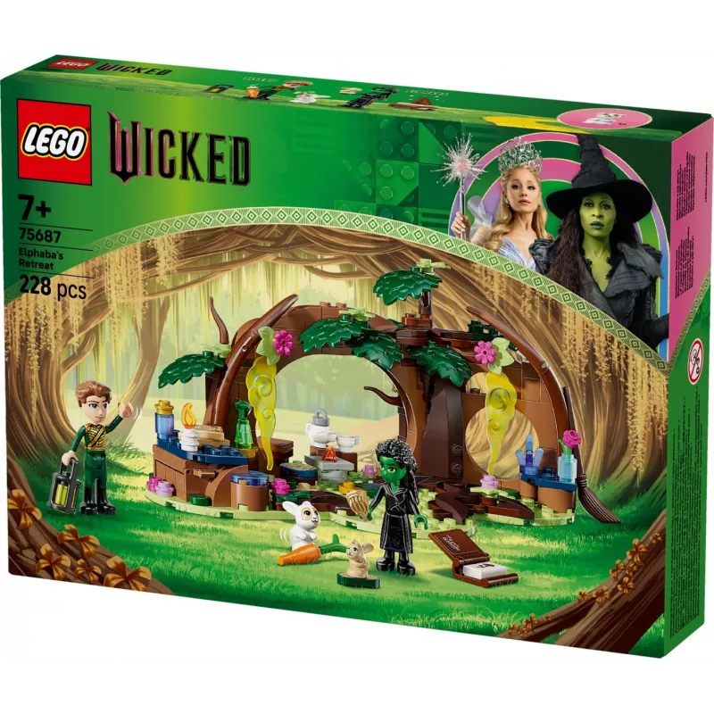 LEGO rinkinys Elphaban Hideout 75687 — žaidimų rinkinys su 3 minifigūromis