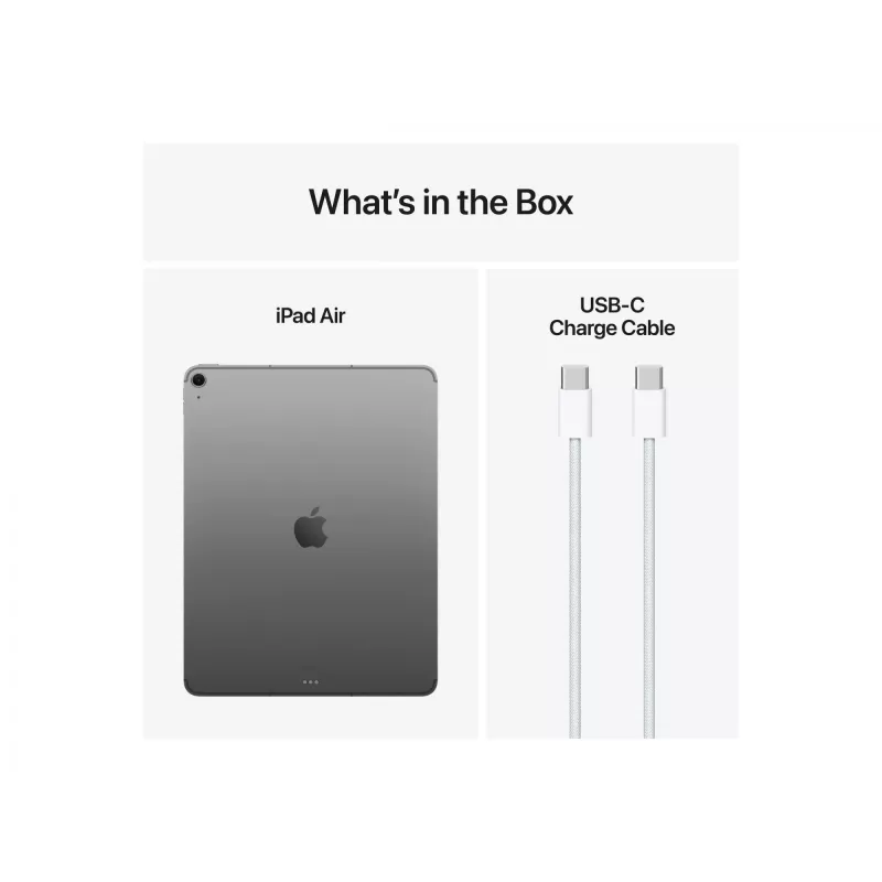 Apple iPad 13 colių Air Wi-Fi + Cellular 128 GB – kosminė pilkuma