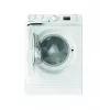Skalbimo mašina Indesit BWSA 61294 W EU N — Priekinio įkrovimo, 6 kg, 1151 aps./min., gylis 42,5 cm, plotis 59,5 cm, Ekranas, Big Digit, balta, energijos klasė C
