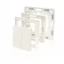 Shelly · Plug & Play priedas · BLU sieninis jungiklis 4 adapteris Gira & Merten