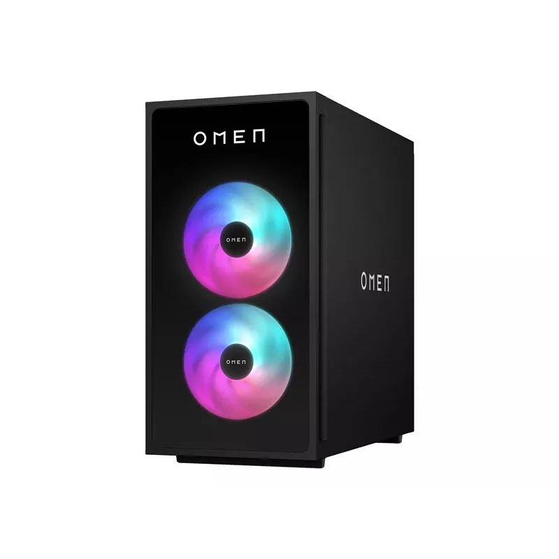 HP OMEN 35L žaidimų stalinis kompiuteris GT16-0008ny AMD Ryzen 7 8700G 16GB 1TB RTX 4070 Super 12GB juodas su juodu stikliniu priekiniu skydeliu W11H