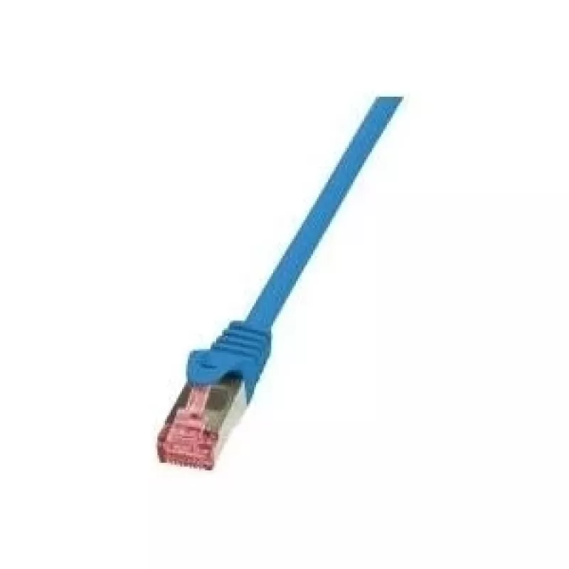 Tinklo kabelis LogiLink Cat6 S/FTP RJ-45 10 m mėlynas