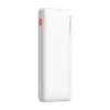 Baseus Airpow ličio polimerų išorinė baterija 10000 mAh 20 W Balta