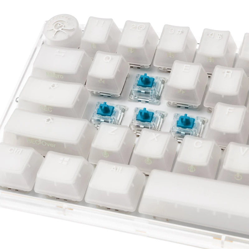 Ducky One 3 Aura White SF klaviatūra Gaming USB QWERTY US International