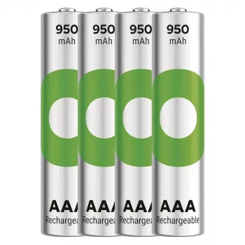 Baterijos R03/AAA NI-MH 950mAh lizdinėje pakuotėje 4 vnt.