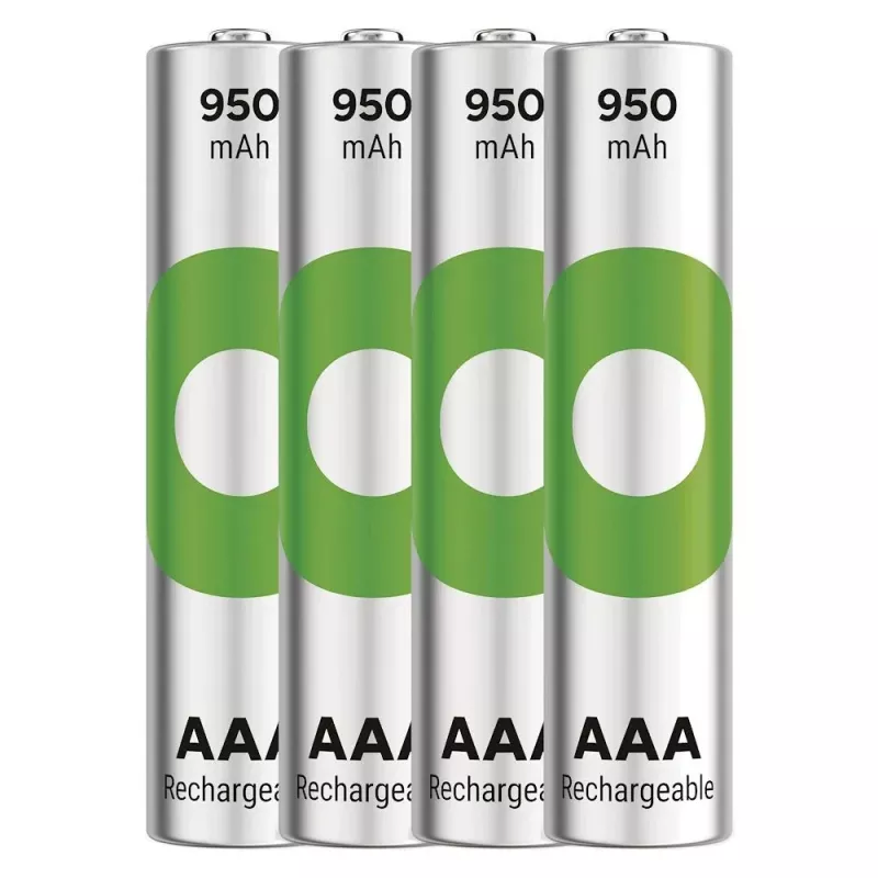 Baterijos R03/AAA NI-MH 950mAh lizdinėje pakuotėje 4 vnt.